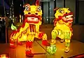 中国獅子舞のオブジェ