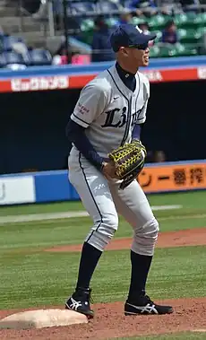 西武時代(2014年4月2日 QVCマリンフィールドにて)