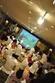 駐日ウルグアイ大使館とのリトルアンバサダーの様子