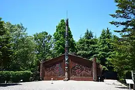 アラスカ トリンギットの家