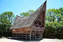 インドネシア トバ・バタックの家