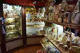 ドイツの土産物屋（玩具）