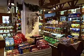 ドイツの土産物屋（食品）