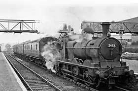 1949年のラニドローエス駅の2483号