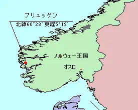 ブリッゲンの位置