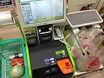 信頼性の高さから、レシートプリンターとして使われる直接感熱記録式プリンター