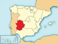 スペインにおけるエストレマドゥーラ州