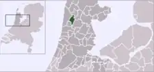 アルクマールの位置の位置図