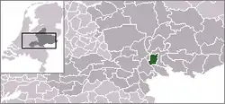 Location of Duiven