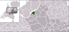 ハイデルウェイクの位置の位置図