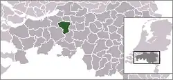 Location of オーステルハウト