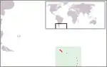 サウスジョージア・サウスサンドウィッチ諸島の地図