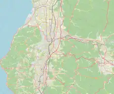 福井城の位置(福井市広域内)