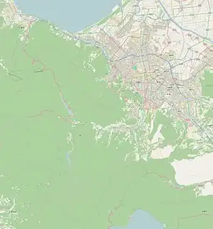 伏古公園の位置(札幌市内)