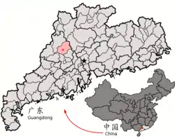 広寧県の位置