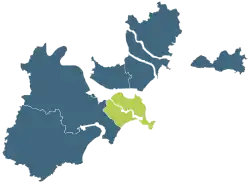 濠江区の位置