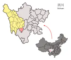九竜県の位置