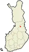 プオランカの位置の位置図