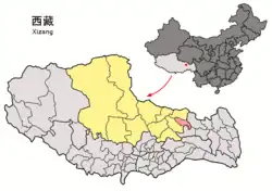 チベット自治区の中のソク県