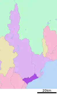 駿河区位置図