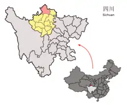 ゾルゲ県の位置