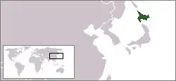 蝦夷地の位置