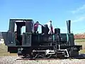 サグント行きの鉄道で使用されていた機関車