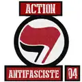 フランスの ANTIFA 04 のロゴ