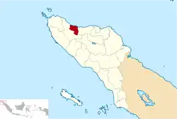 Location of ピディ・ジャヤ県