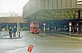 駅前のバス乗り場　1983年