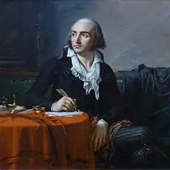『ジュゼッペ・フラヴェガの肖像』1796年 マルセイユ美術館所蔵