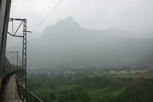 隴海線（宝鶏〜天水間)