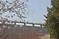 桜花園は龍王塘ダム直下にある