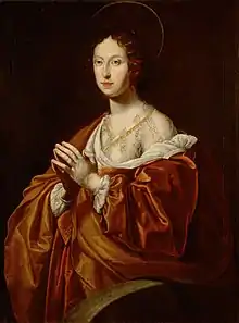 クラウディア・デ・メディチの肖像画 美術史美術館