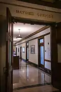 市長室の入口