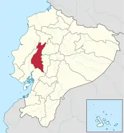 ロス・リオス県の位置
