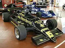 ドニントン・グランプリ・コレクションに展示されるロータス・92