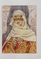 リーフ地方の女性、版画