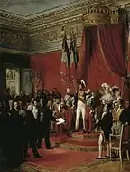 ベルギー王就任を拒否するヌムール公ルイ王子