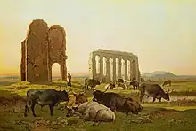 カンパーニャの風景 (1868)