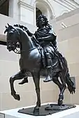 ルイ14世騎馬像ルーブル美術館