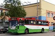 イェルチ製の車体を用いたトロリーバス(2012年撮影)