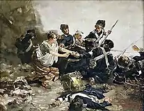 ナポレオン戦争でエプロンで弾薬を運んだヨハンナ・シュテンゲン