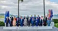 セッション6の後の集合写真（グランドプリンスホテル広島）