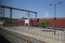 芦台駅構内
