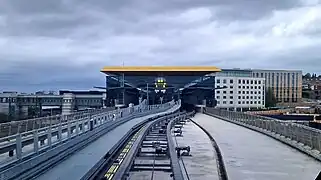 ルートンDARTの駅舎