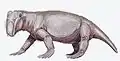 リストロサウルス・ゲオルギ Lystrosaurus georgi （想像図）