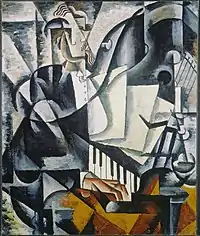 リュボーフィ・ポポーワ、「ピアニスト」 (1914)