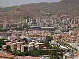 スタジアムの遠景
