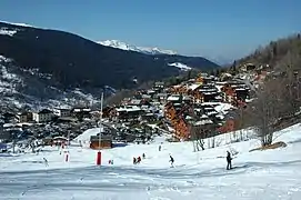 メリベルのスキー場